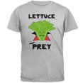 thumbnail image 1 of Halloween Vegetable Lettuce Let Us Prey Dracula Funny Mens T Shirt, 1 of 1