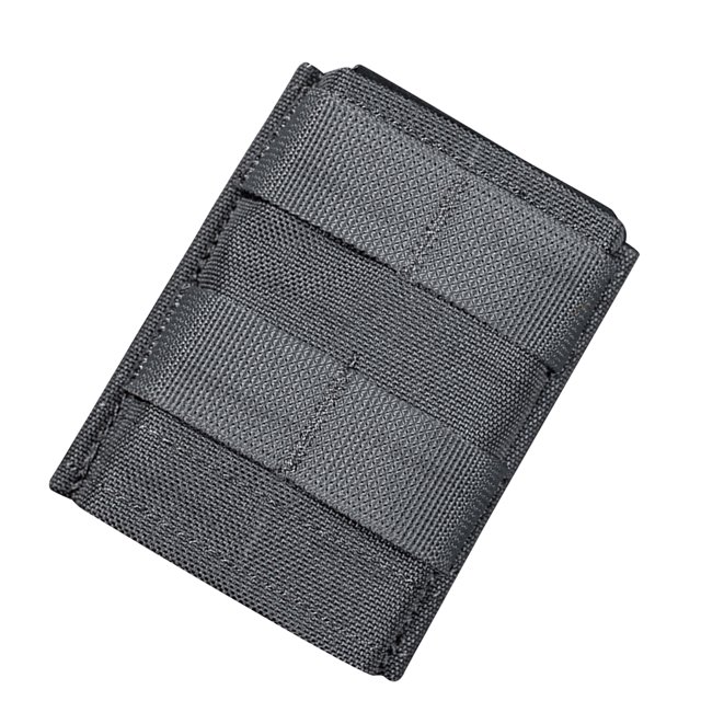 Advancent Bolsa de nailon para revistas, portador individual, resistente al agua, con férula, organizador de herramientas, soporte para acampar, de Gris Advancent OD021822-03