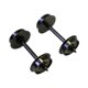 thumbnail image 2 of 2pcs Metal DC Ruedas HO Sala Rueda de metal Reemplazo de repuesto de repuesto Ejes de metal accesorio de accesorios para hobby para 1/87 reemplazos Pequeño, 2 of 10