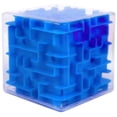 thumbnail image 4 of Cubo 3D de 6 Lados Labyrinth-3D 5 Pzas Rosa 7.5x7.5x7.5cm Plástico Cubo Mágico Transparente., 4 of 5