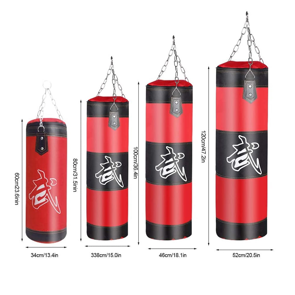 Opvise Boxing Sand Filling Thicken Strength Training Fitness Exercise Punch Sandbag