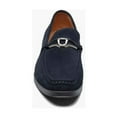 thumbnail image 6 of Men's Stacy Adams Palladian Moc Toe Slip On Shoes Navy Suede 25549-415, 6 of 7
