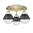 thumbnail image 5 of Innovations Lighting - Ballston Urban - 3 Light Flush Mount In Art Deco, 5 of 5
