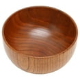 thumbnail image 4 of Cuenco de madera para fideos, superficies más suaves de grano único, ensaladera de madera de estilo japonés para restaurante en casa, 4 of 5