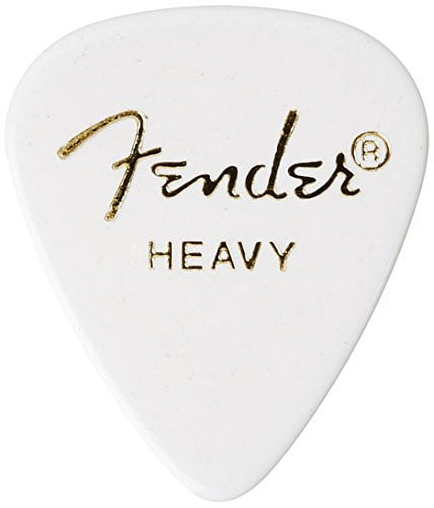 CELLULOID PICKS HEAVY,WHITE/144