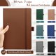 thumbnail image 2 of Cuaderno Laumoi A5, tapa dura, con rayas universitarias, 160 páginas, paquete de 14, 2 of 7