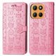 thumbnail image 1 of Funda Cartera FOXDOCK para Motorola Moto G15 , Flip PU con Relieve de Gatos y Perros, Tarjetero y Soporte, 1 of 6