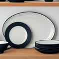 thumbnail image 6 of Noritake Colorwave Navy Oval Platter, 6 of 7