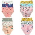 thumbnail image 5 of B&Q Trendy 12-Pack Cotton Briefs for Stylish Toddlers and Little Girls, Sizes 2T-7T, 5 of 5