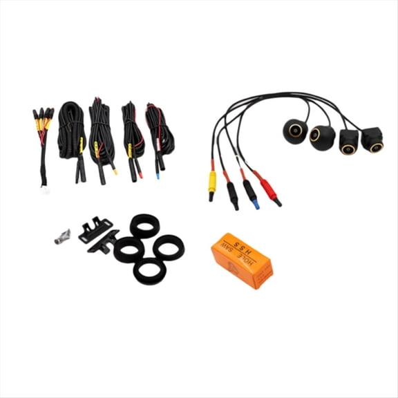Qilidiba Car 360 Degree HD Surround View Camera Right Left Front  Rear View Camera System Master Chip 8536 2053 1005