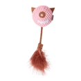thumbnail image 1 of DOLITY Catnip Toy for Cats Kitten Bite Supplies Stuffed Cat Toy, Funny Interactive Cats Pink, 1 of 9