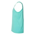 thumbnail image 3 of Hanes Unisex Garment Dyed Cotton Tank Mint S, 3 of 4