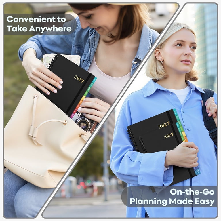 OMEYA 2027 Weekly and Monthly Planner, 5.5x8.2in photo 7