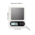 thumbnail image 3 of Digital Kitchen Scale with 0.1 Gram Accuracy for Baking and Food, Portable Rechargeable Gram Scale with Tare Function, 3 of 6