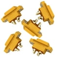 thumbnail image 2 of 5x Plastic+Metal XT60E1-M Mountable XT60 Male Plug for RC Drone FPV Racing Fixed Boat, 2 of 14