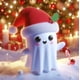 thumbnail image 1 of Decoración de fantasmas de Navidad, luces de Navidad decorativas, figuras de fantasmas de plástico, iluminación LED, diseño colgante, para decoración de interiores, para salón, resistente al, 1 of 3