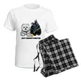 thumbnail image 4 of CafePress - Scottie & Westie Best Friends Women's Light Pajama - Women's Short Sleeve Print T-Shirt and Pants Light Cotton Pajama Set, 4 of 7
