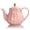 Pink-28 Ounce, variant on Ceramic Tea Pot 28 Ounce Jade Color Loose Leaf Tea Brewing Set