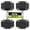Black, variant on Hex Dumbbell Rubber Encased Hex Dumbbell Exercise & Fitness Hex Dumbbell, Hand Weight For Strength Training / 42.5LB