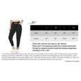 thumbnail image 2 of Women's Relax Fit Cropped Jogger Lounge Sweatpants Running Pants (Deep Camel, Large), 2 of 2