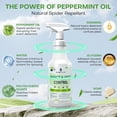 thumbnail image 2 of Peppermint Oil Spray for Bugs, 32 Oz Insect & Pest Control Bed Bug, Ants, Mite and Flea, All Natural Plant Extract Based Spider Repellent Indoor, Child Pet Safe, 2 of 3