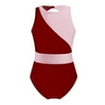 thumbnail image 1 of MSemis Kids Girls Hollow Back Gymnastic Dance Leotard, 1 of 5