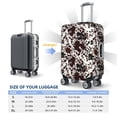thumbnail image 4 of Rateoe Cow Skin Printed Luggage Cover, Suitcase Protector Fits 18-32 Inch Luggage-Small, 4 of 7