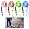 thumbnail image 3 of 1 Pc Neon Heavy Duty Dog Leash Nylon Lead Braided Rope Training Walking Harness, 3 of 6