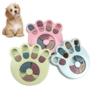 <25 Holes> Smart Paws Interactive Pet Puzzle Toys (Level 2-3) Dog Slow  Feeder,Dog Puzzle Feeder,Rabbit Toy… (Level 3)