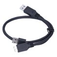 thumbnail image 4 of Cable Potence Data Cable USB-A A USB 2.0 Micro B Y Tipo de Hombre A Hombre para Disco Duro Móvil Negro, 4 of 7