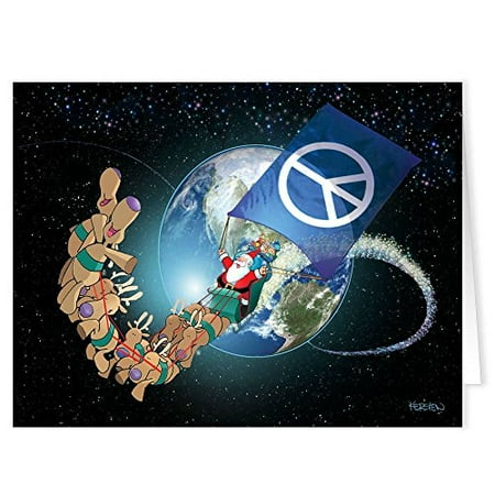 - Peace on Earth Christmas Card - 18 Boxed Peace Theme Christmas Cards20097