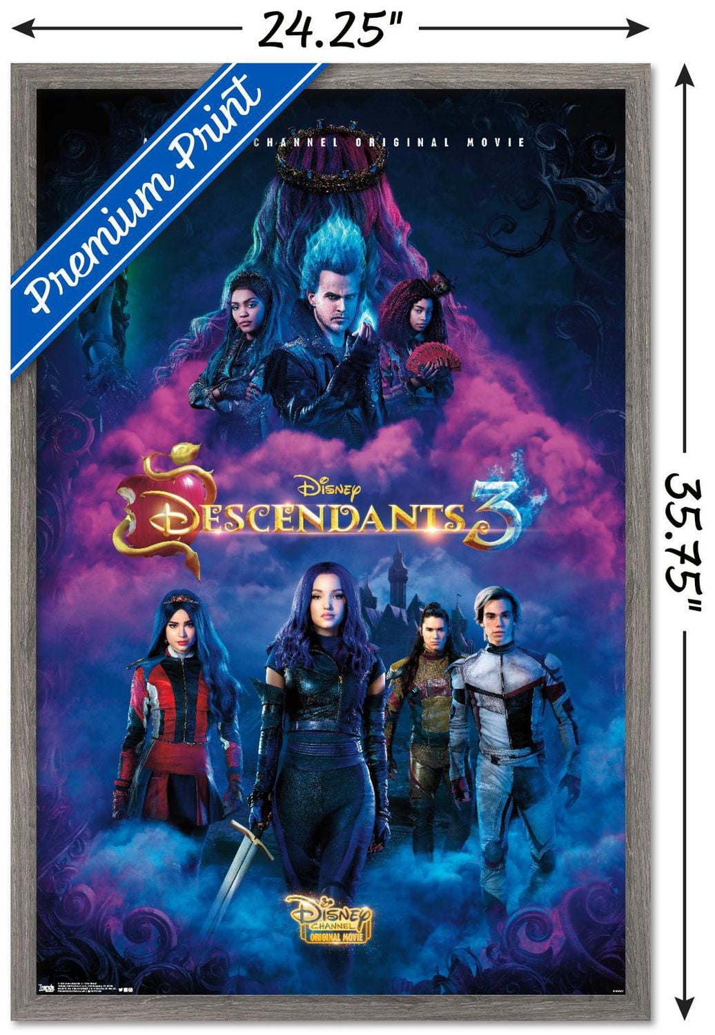 Disney Descendants 3 - One Sheet Wall Poster