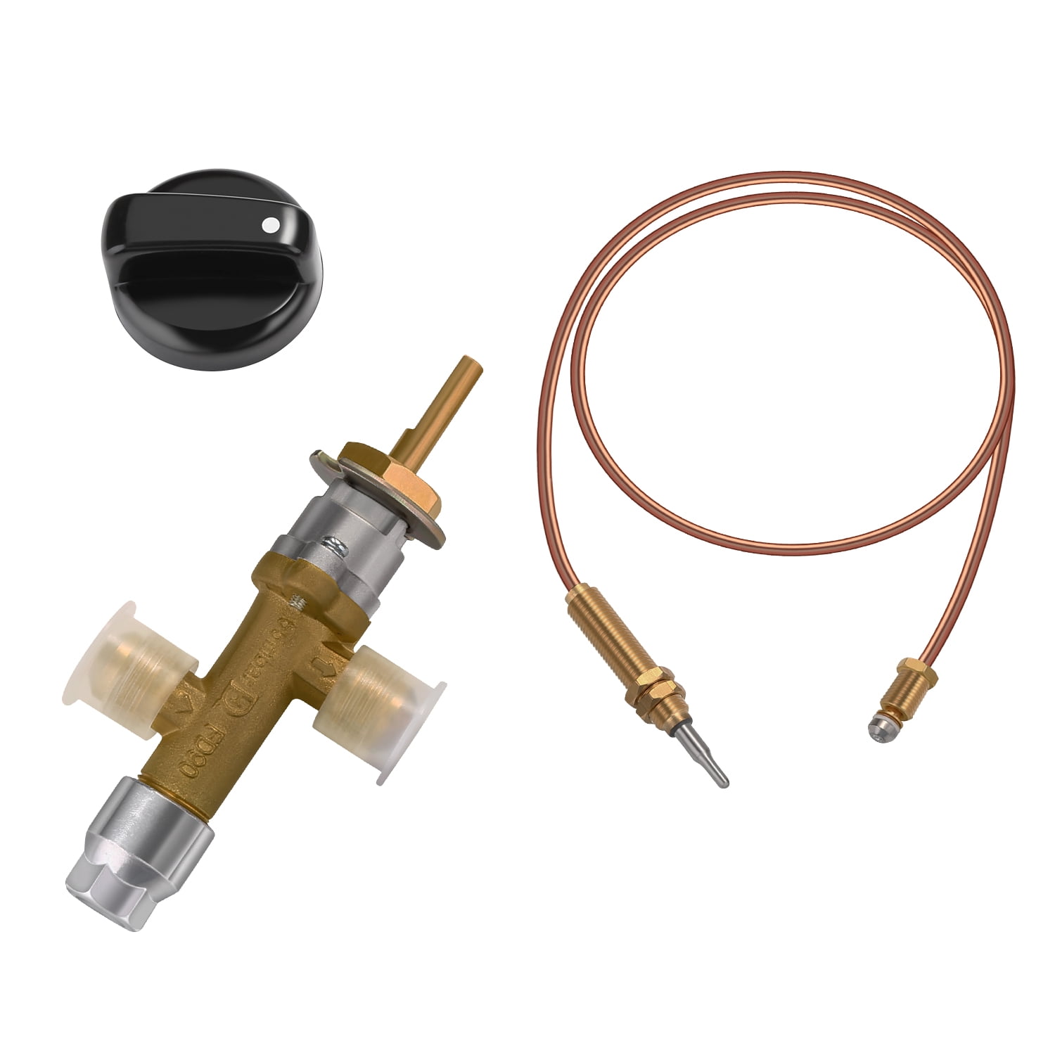 Details about   Low Pressure Propane Gas Fireplace Pit Control Cock Valve Thermocouple FREE SHIP 