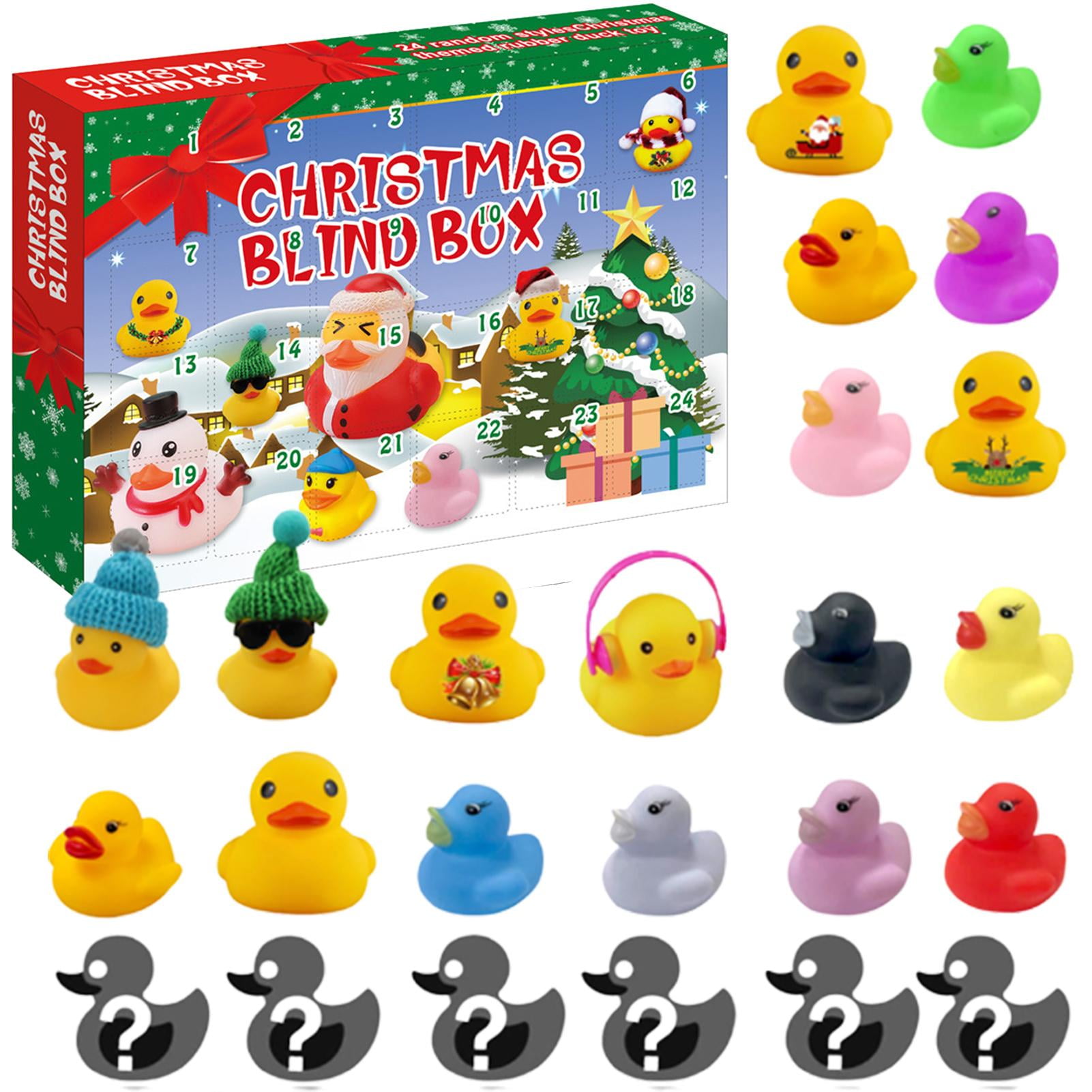 Advent Calendar 202224 Rubber Ducks For Boys, Girls, Kids, And