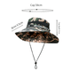 thumbnail image 2 of Sombrero para el sol, sombrero impermeable de ala ancha con protección UV, sombrero Boonie para pesca, senderismo, jardín, playa, 2 of 5