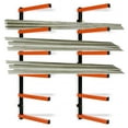 thumbnail image 2 of HECASA 6 Levels Shelf Lumber Storage Rack Lumber 600 lbs Capacity Wall Mounted Lumber Wood Organizer, 2 of 9