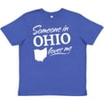 thumbnail image 3 of Inktastic Someone in Ohio Loves Me Youth T-Shirt, 3 of 5