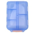 thumbnail image 1 of Caja De Píldoras De 10 Cuadrículas Caja De Píldoras Pequeñas, Medicamentos De Plástico Box Implaz De Agua Organizador De Píldoras De Viaje Semanales Con Bloqueo De Hebilla,, 1 of 7
