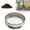 Silver 20cm, variant on Handheld Soil Metal Sieve Fine Mesh Filter for Garden Sifting and Kitchen Rice Rinsing Multipurpose Strainer 30cm