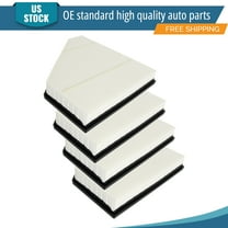 YXPCARS 4PCS Front Engine Air Filter for Chevrolet Camaro 2016-2023 Cadillac CTS 14-19 ATS 13-19, New Air Filter Replacement (CA11494)