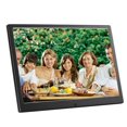 thumbnail image 2 of Haoan Cadre Photo Numérique Intelligent 15 Pouces 32 Go Contenu de Lecture Écran TN Lecteur de Musique avant Haut-Parleur Vitesse Réglable pour Lire des Films Noir, 2 of 9