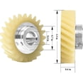 thumbnail image 3 of 6 unidades W10112253 mezclador de engranaje de gusano para mezcladores Kitchenaid Whirlpool Afortunado Sencillez, 3 of 5