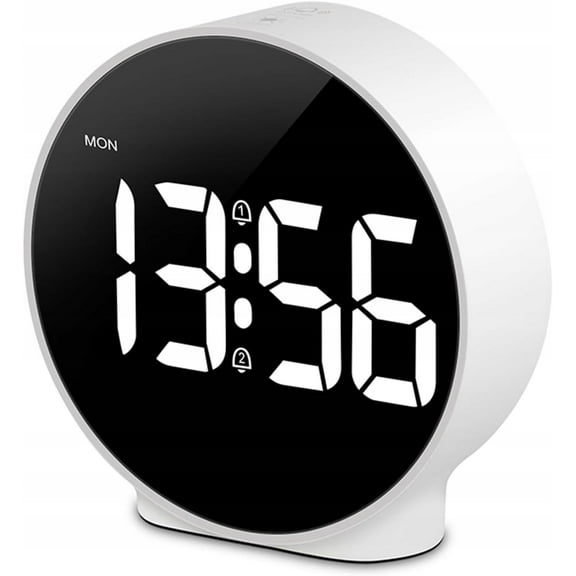 Minimalist digital electronic clock LED night light alarm clock