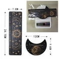 thumbnail image 3 of Wooden Tarot Card Holder Moon Rectangle Shape Altar Cards Holder Display Base, 3 of 20