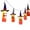 1PC, variant on Wovilon Halloween Tree LED Witch Hat Halloween String Lights DIY Pendant Horror Lamp