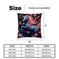 thumbnail image 5 of Unicorn Covers Pillows Set of 2 with Unique Patterns, Throw Pillow Inserts for Bed or Couch, Available in 16x16, 18x18, 20x20 Inches for Any Occasion, 5 of 6