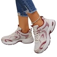 thumbnail image 6 of KEVCHE Womens Platform Sneakers,Running Shoes,Lightweight Training Shoes,Breathable and Comfortable,Trendy Style,Suitable, 6 of 7