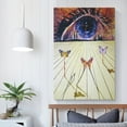 thumbnail image 5 of Salvador Dali Wall Art Prints 《The Eye of Surrealist Time》 Art Poster Artworks Picture Print Poster Wall Art Painting Canvas Gift Decor Home Posters Decorative 08x12inch(20x30cm), 5 of 6