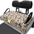 thumbnail image 2 of Yuyamidu Dog Paw Golf Cart Seat Covers Golf Ball Club Car Golf Cart Seat Towel Blanket with Pockets Fits for Club Car and More 2 Person Seat Golf Carts, Easy to Install and Clean, 2 of 7