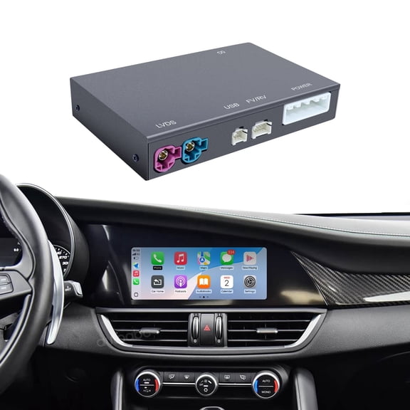 AUTOABC Wireless CarPlay&Android Auto Module For Alfa Romeo Retrofit Kit Decoder